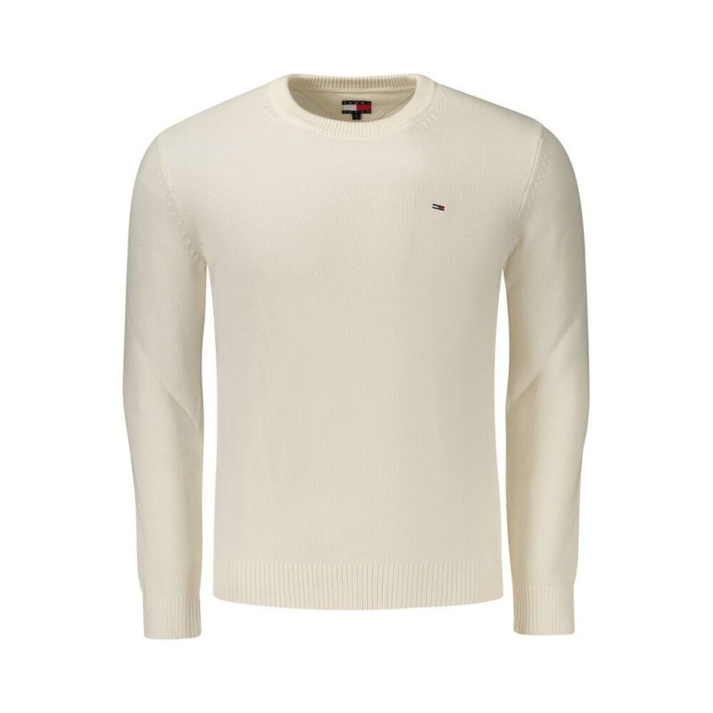 Tommy Hilfiger White Cotton Men's Sweatshirt
